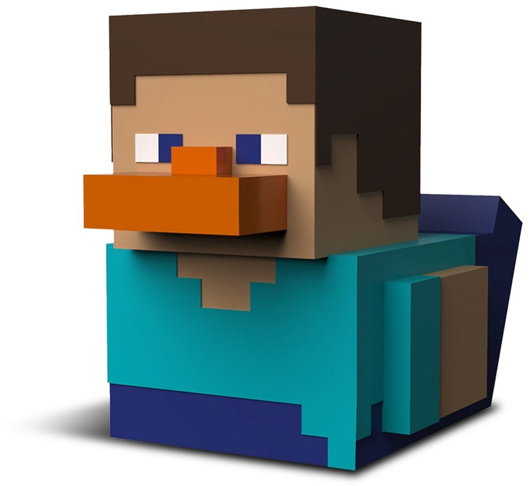 Tubbz Numskull – Best of Boxed Rubber Duck – Minecraft – Steve – 9 cm