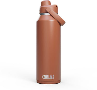 Camelbak Thrive Chug vakuumisoliert – Trinkflasche mit Edelstahlisolierung – 1,2 l – Rot (Sierra Red)