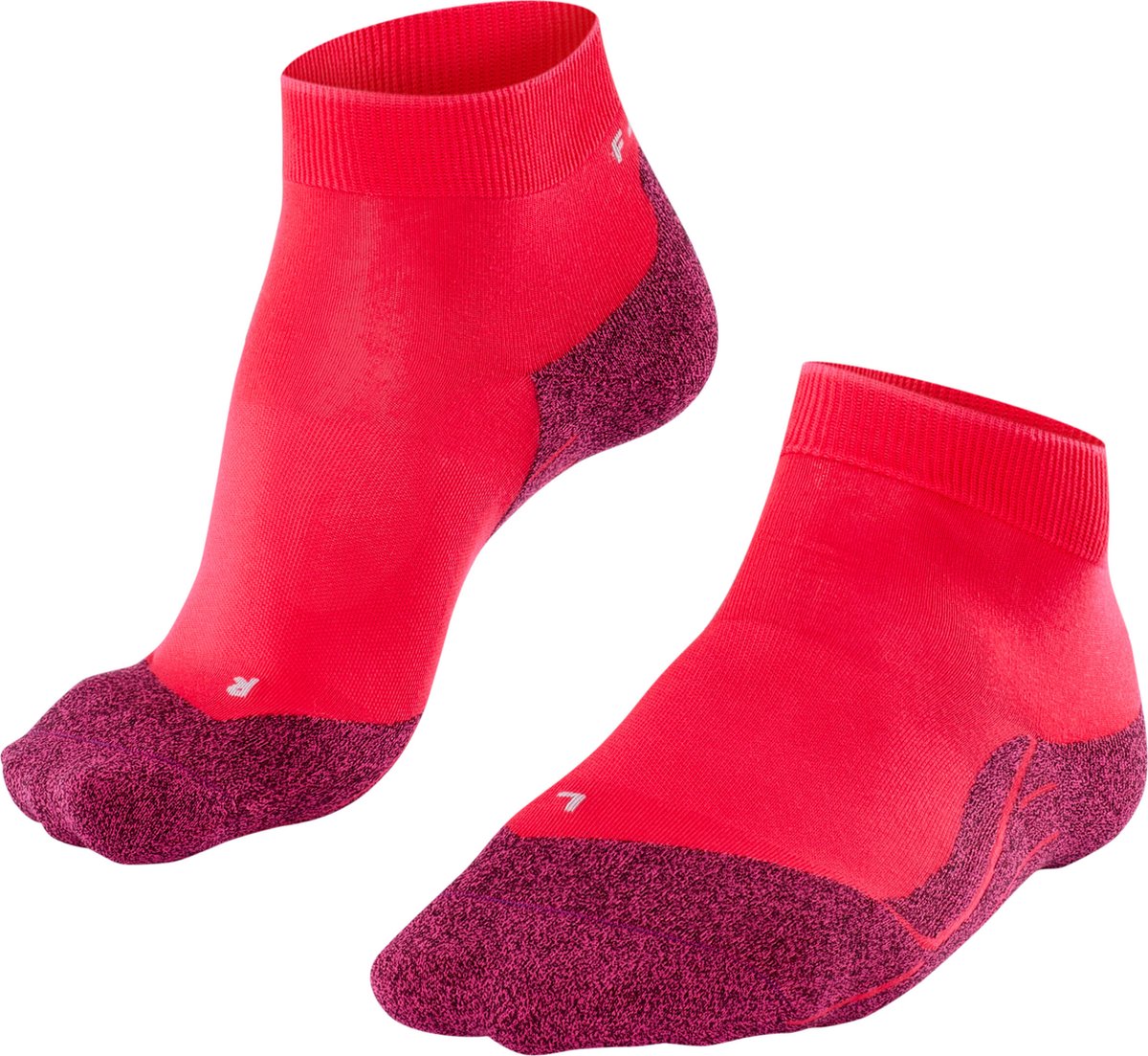 Falke ru4 Light kurze Anti-Blister-Lyocell-Funktionsmaterial-Laufsocken Damen Rot – Größe 41-42