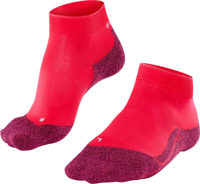 Falke ru4 Light kurze Anti-Blister-Lyocell-Funktionsmaterial-Laufsocken Damen Rot – Größe 37-38