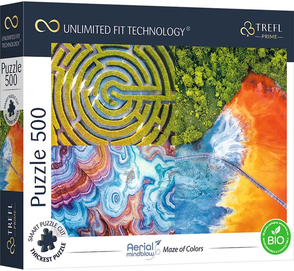 Trefl 500h – Labyrinth aus Farben_FSC-Mix 70 %