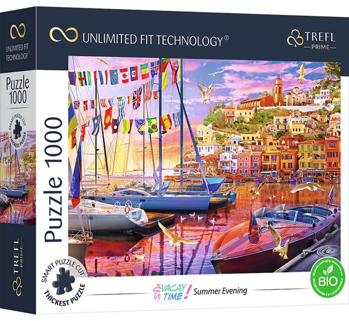 Trefl Puzzle Sommerabend 1000 Teile – FSC Mix – Urlaubspuzzle.