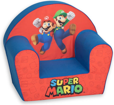 Simba Nintendo - Super Mario - Mario Luigi - Kindersitz - Sofa - ab 2 Jahren.
