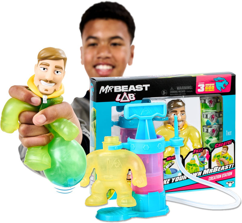 Mr Beast Labor -Schöpfungsstation
