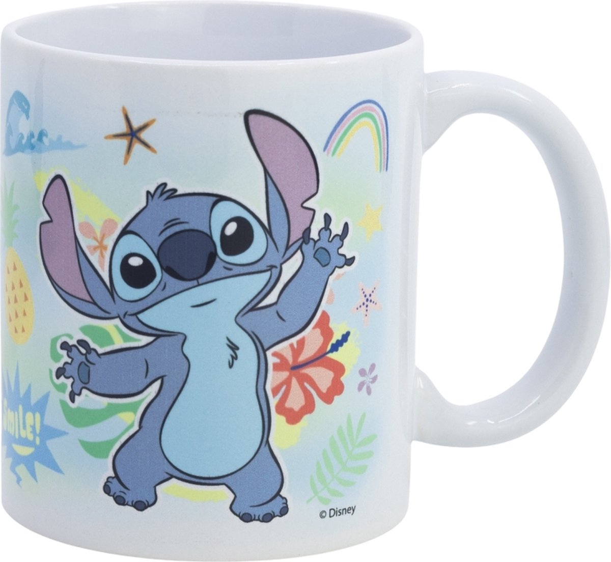 Lilo Stitch Disney Keramiktasse – in Geschenkbox – 325 ml.