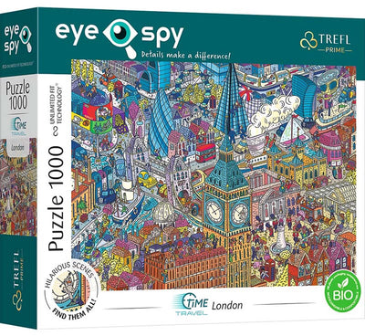 Trefl – Rätsel – 1000 UFT Eye-Spy – Zeitreise: London, Vereinigtes Königreich_FSC Mix 70 %