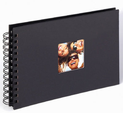 Walther SA-109-B Fun - Spiralalbum - Größe 23 x 17 cm - Schwarz