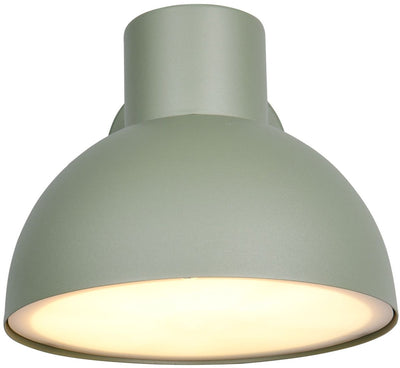 Trio Elbe - Wandleuchte - grün - exkl. Leuchtmittel 1x E27 4,9 W - Wandmontage - Außenbeleuchtung - IP44
