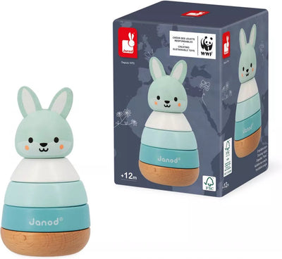 Janod - WWF - Stapelbecher - Hase