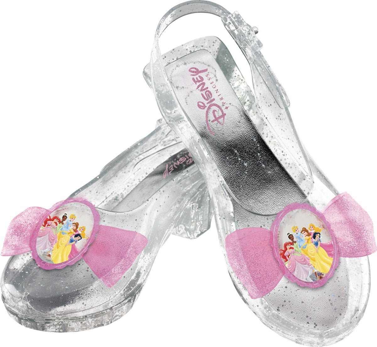 Disney-Prinzessin-Verkleidung – Multi-Prinzessin, Prinzessinnenschuhe, Größe OS (bis Gr. 6), Mädchen