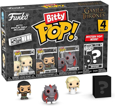 Funko Bitty Pop: Game of Thrones – Khaleesi, 4 Stück.