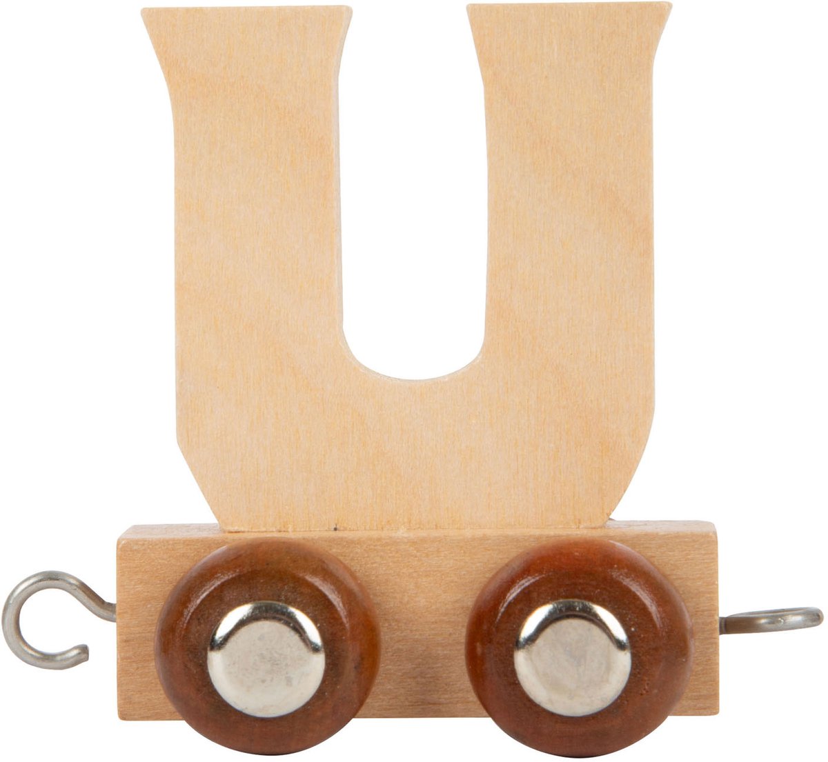 Kleiner Fuß - Holzschrift - u - 12 Stücke