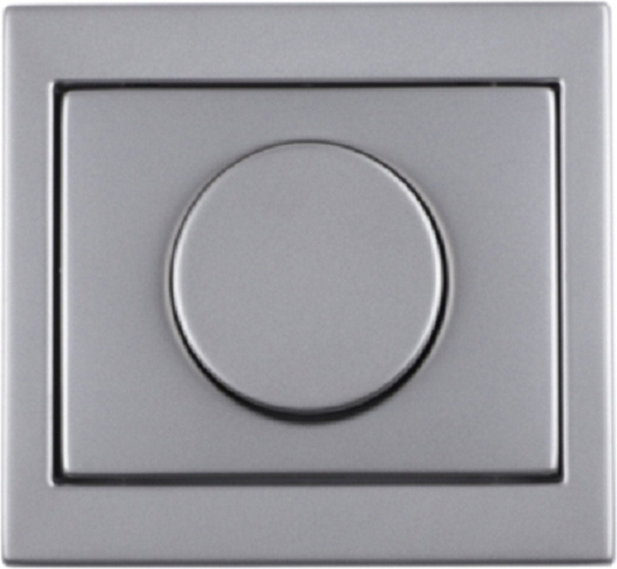 Berker K5 Zentralplatten-Edelstahl-Knopfdimmer