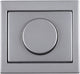 Berker K5 Zentralplatten-Edelstahl-Knopfdimmer