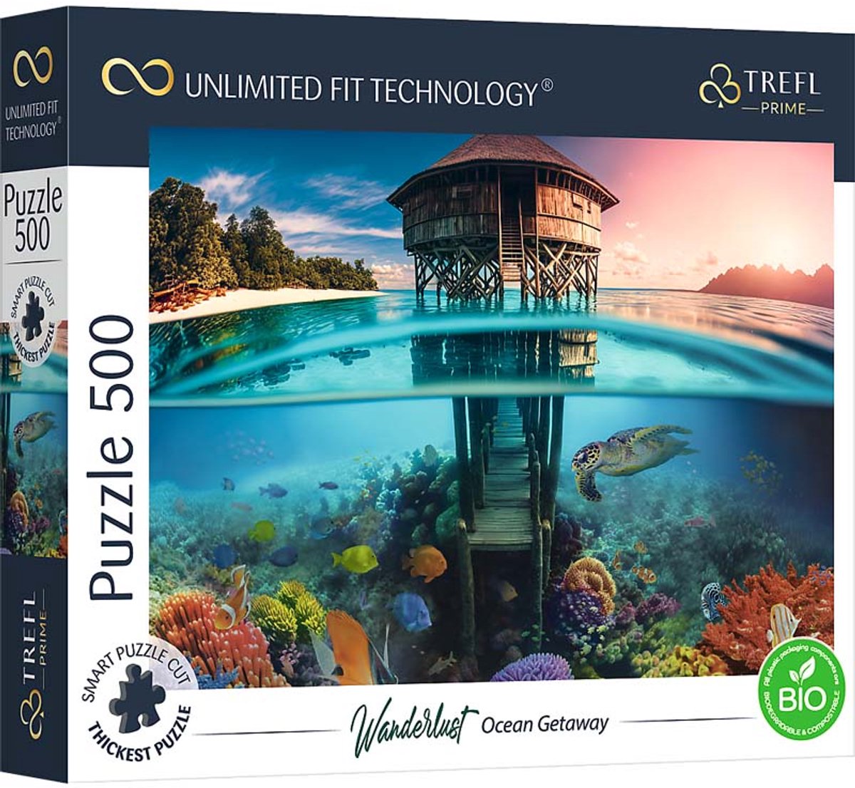Trefl – Rätsel – 500 uft – Ocean Gateway_FSC Mix 70 %