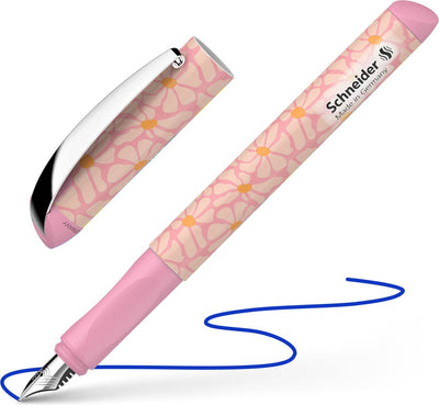 Schneider Stationery Schneider Füllfederhalter – Glam – Blumen – Rosa – M – S-167768