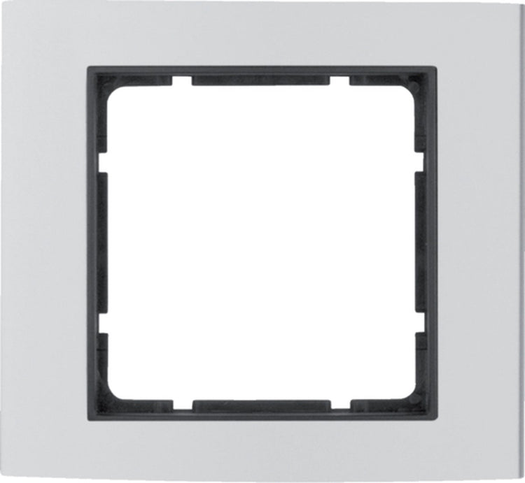 Hager 10113004 - Aluminium - Anthrazit - Aluminium - matt - schraubenlos - Birke - 1 Stk.