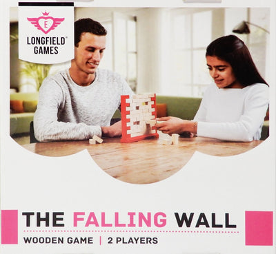 Holzbilanzspiel fallende Wand fallende Wand