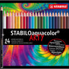 Stabilo Aquacolor Metall Box, 24st.