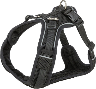 Trixie Dog Harm Premium flexmesh breite Brustschwarz