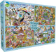 Gibsons – rspb: Wings in the Wild (rspb: Wings in the Wild) – Janice Daughters – 4×500xl Teile – 48×34cm – Puzzle für Erwachsene