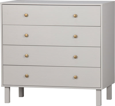 Woood Madu Kommode – Kiefer – Wolkengrau – 91 x 94 x 52