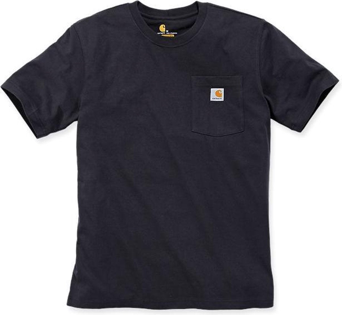 Carhartt 103296 Workwear-Taschen-T-Shirt – entspannte Passform – Schwarz – M