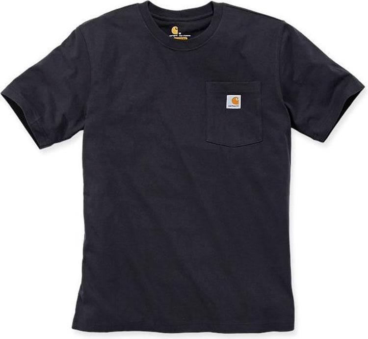 Carhartt 103296 Workwear-Taschen-T-Shirt – entspannte Passform – Schwarz – M