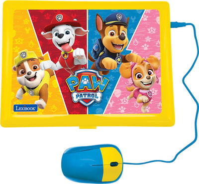 Lexibook ordinateur portable éducatif bilingue la pat patrol (en fr)