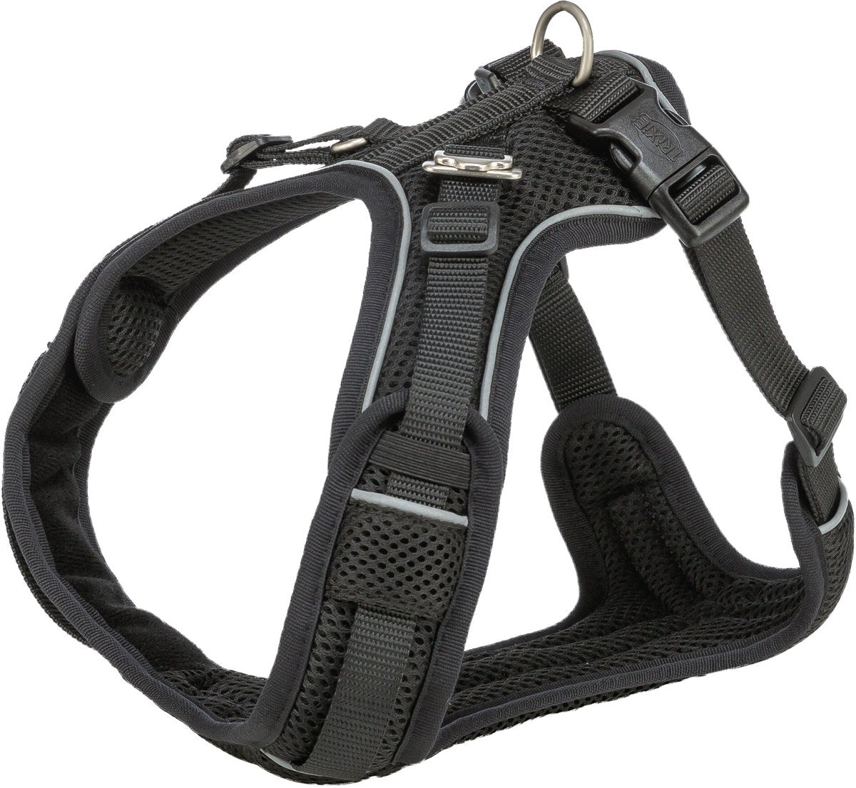 Trixie Dog Harm Premium flexmesh breite Brustschwarz