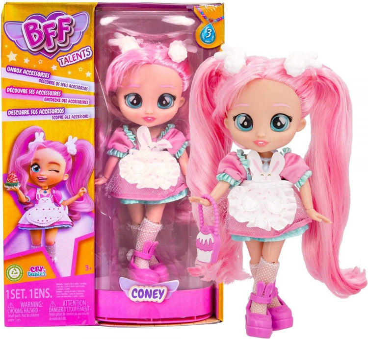 IMC Toys BFF von Cry Babies Modepuppe Coney – inkl. Zubehör