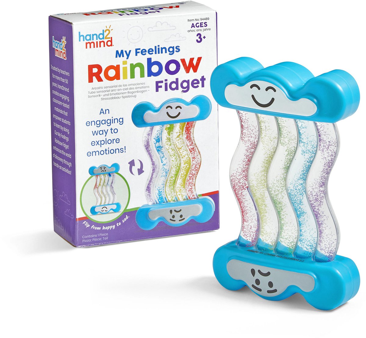 Lernressourcen „My Feelings Rainbow Fidget“ – 3+