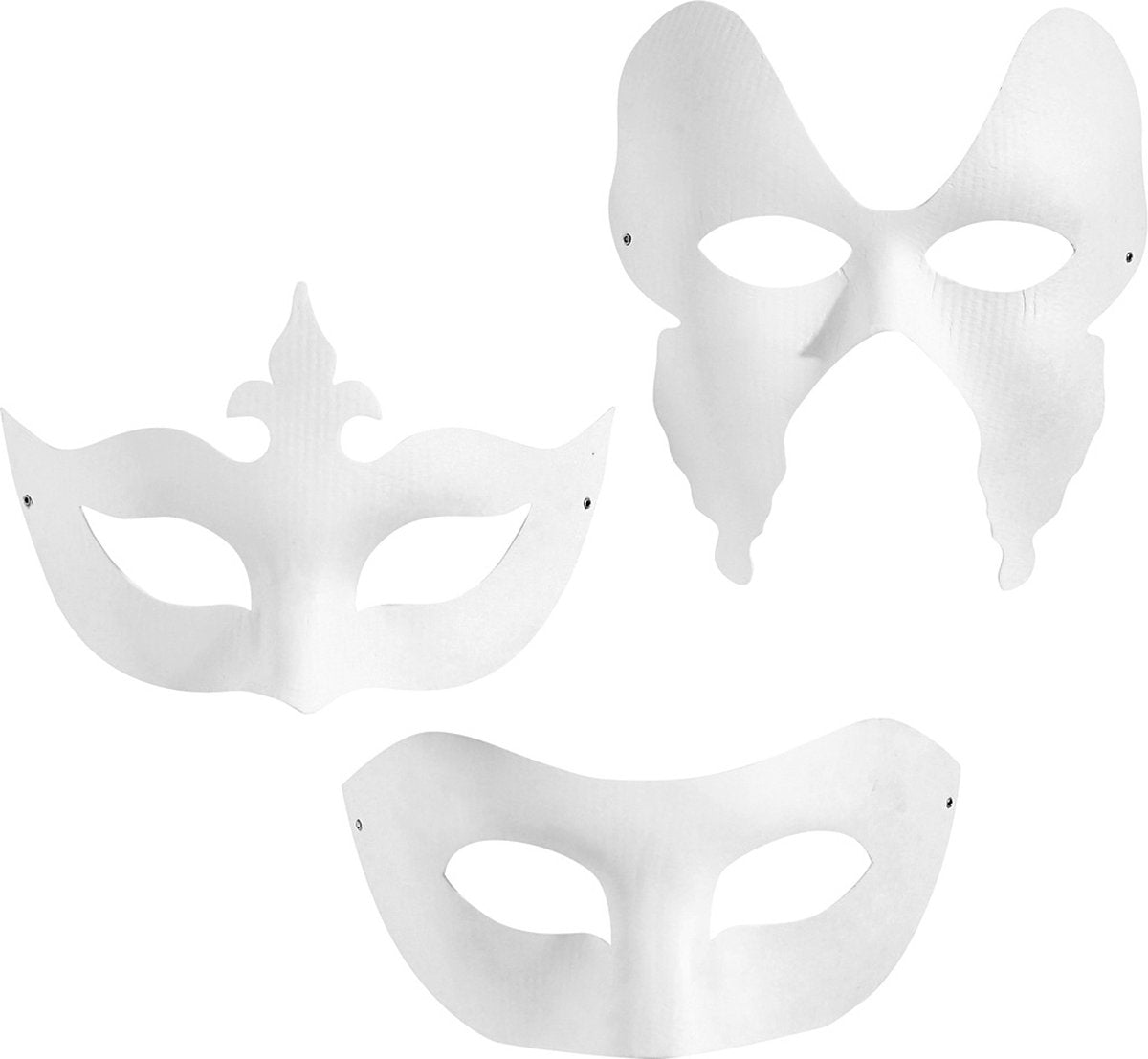 Masken weiß, 12st.