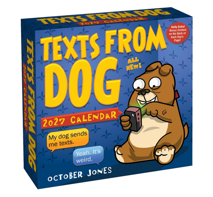 Texte aus dem Tageskalender Hund 2027