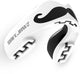 Safejawz Mundschutz Extro-Serie Moustache White Black Junior