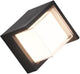 Rl Live Your Light Reality Puno - Wandleuchte - Schwarz matt - inkl. 1x SMD 8W - Außenbeleuchtung - IP54