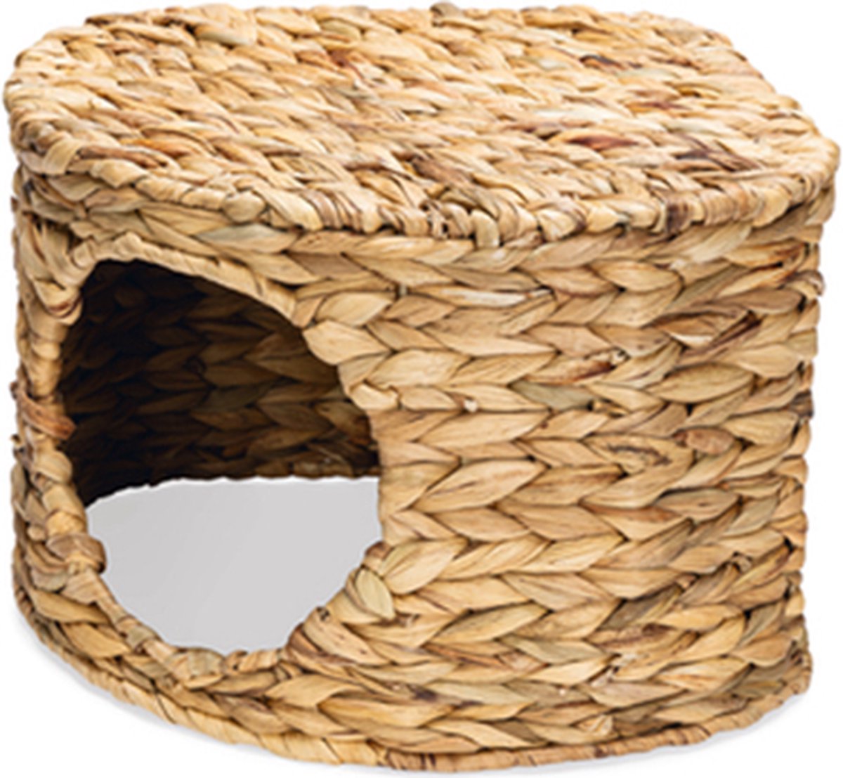 Beeztees Kaninchenhaus Kiko – Nagetier – Wasserhyazinthe – 32 x 32 x 20 cm