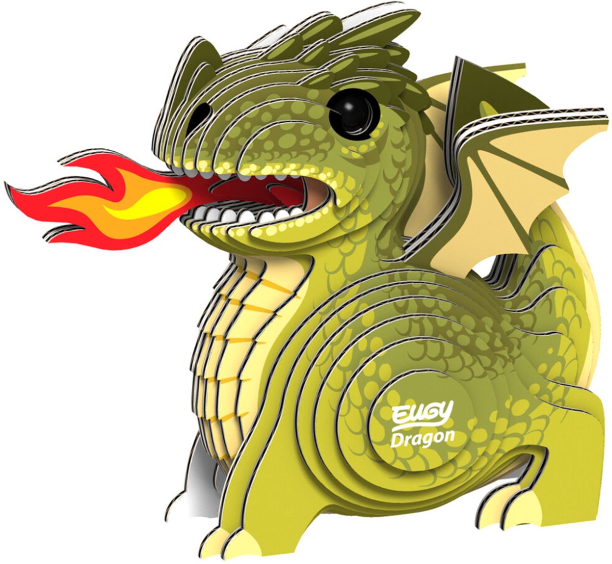 Eugy 3D-Puzzle – Drache – Fantasy-Figuren – langlebig – alle sammeln – 6 Jahre