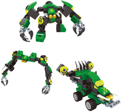 Baukasten Titan Transform Green - 76 Teile.