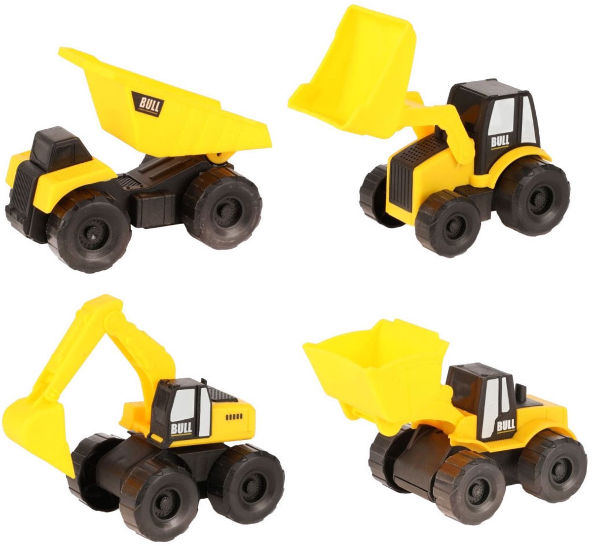 Cars Trucks Trucks Set Building Vehicles 4 Teile