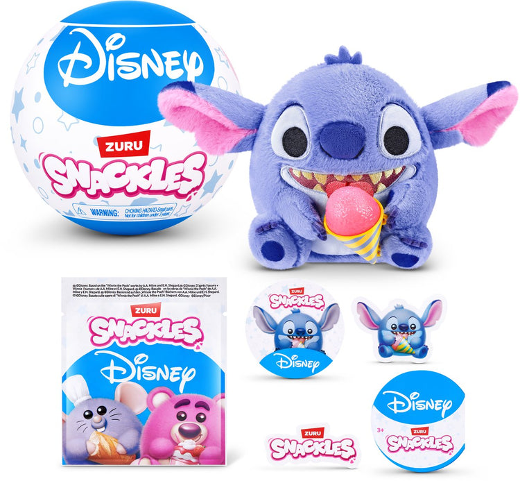 Snackles Zuru Disney Überraschungsartikel – Kuscheltier – 12 cm