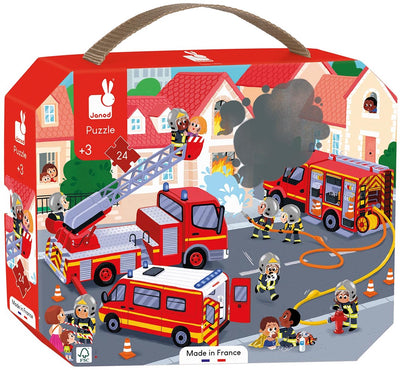 Janod - Puzzle - Die Feuerwehr