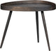 Woood rohe Beistelltische – Zink – antike Bronze – 39 x 71 x 52