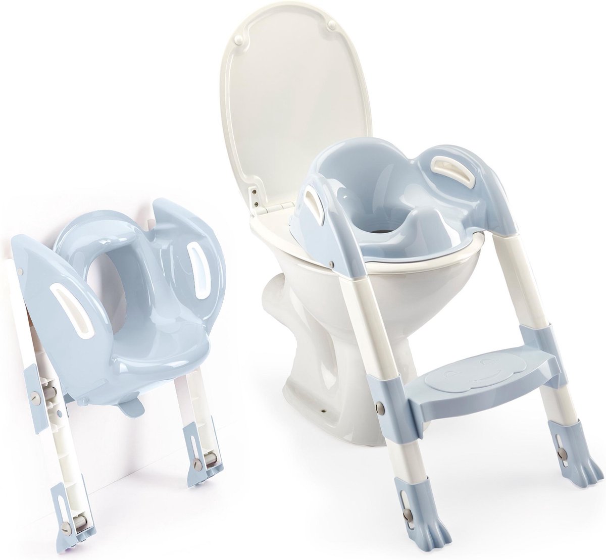 Konges sløjd thermobaby wc-reduzierer mit stufen kiddyloo blau
