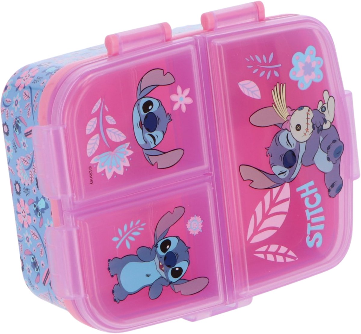 Disney Stitch Brotkasten mit 3 Fächern