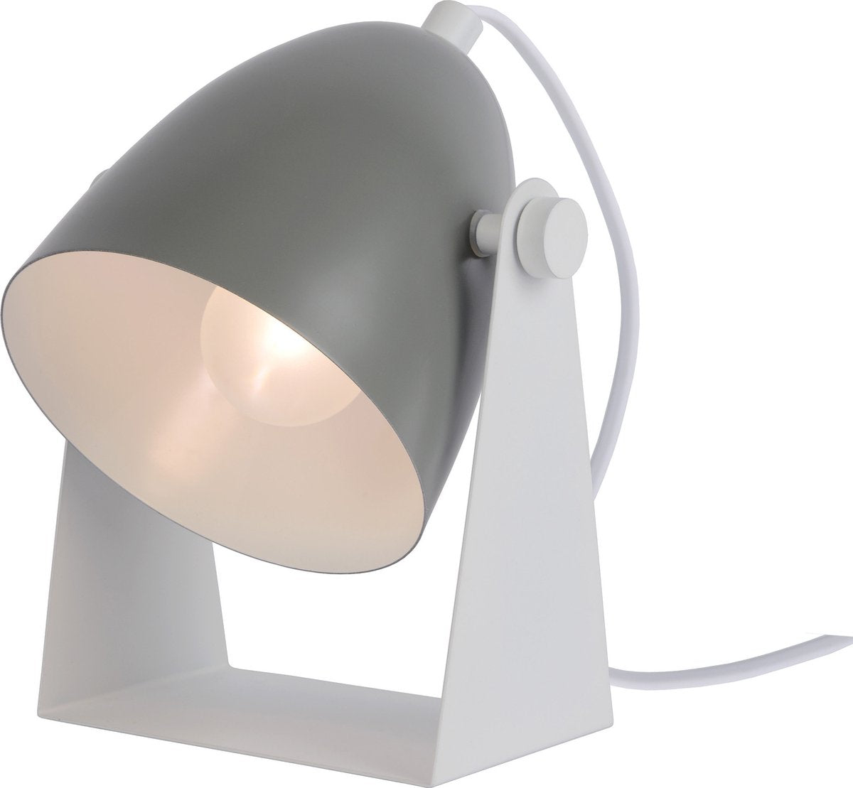 Lucide Chago - Tischlampe - 1xe14 - grau