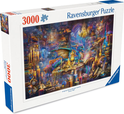Ravensburger - Verzauberte Bibliothek - Puzzle - 3000 Teile