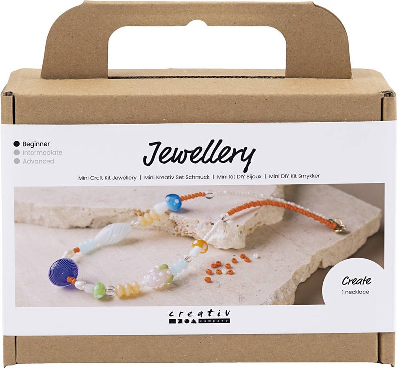 Creativ Company Mini-Hobby-Set Schmuck, coole Halskette, bunt, 1 Box