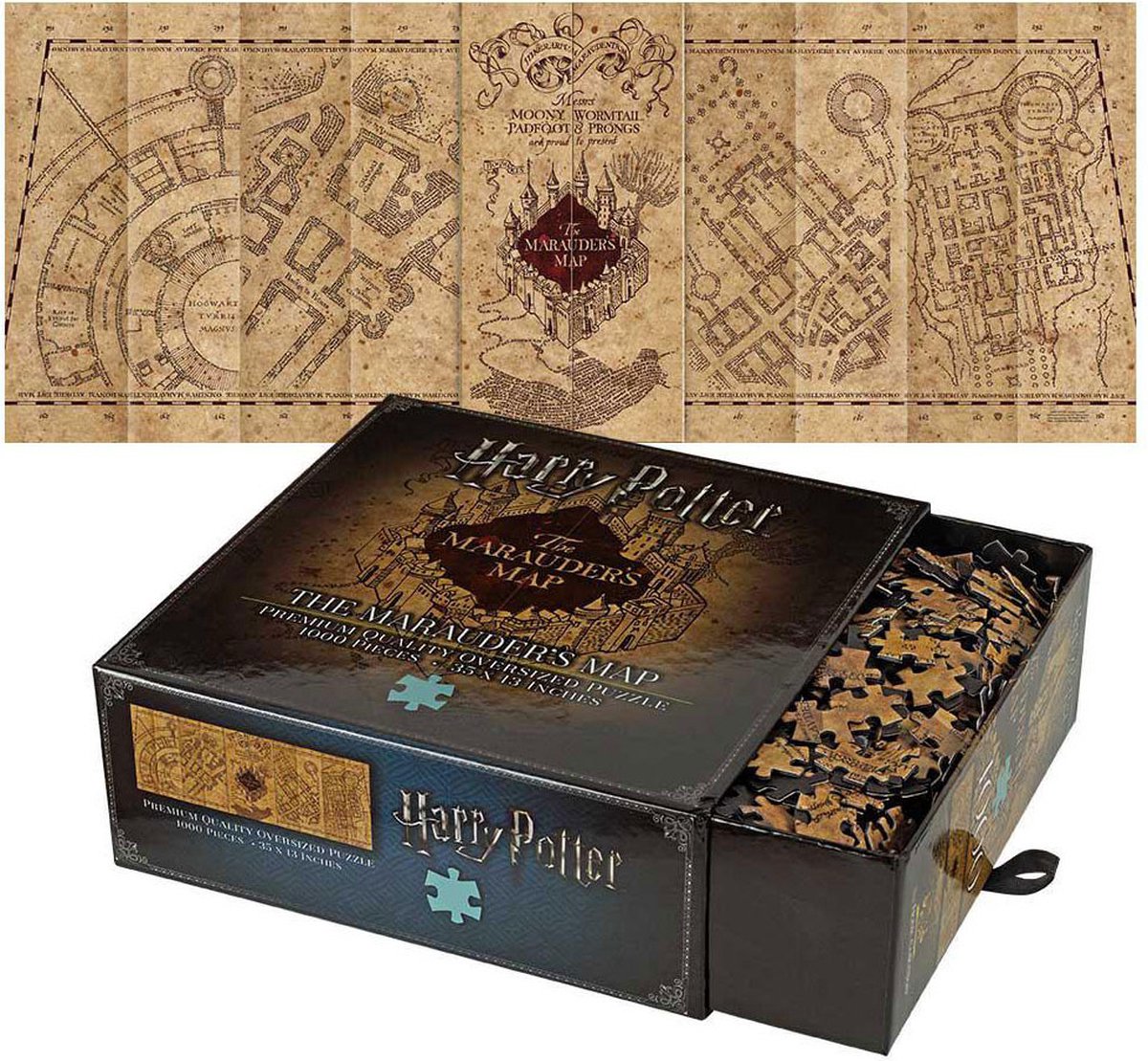 Noble Collection Harry Potter: The Marauder's Map Puzzle