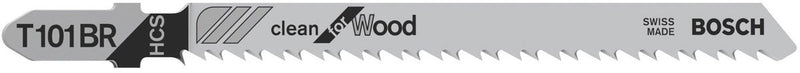 Bosch - Stichsägeblatt T 101 BR Clean für Holz - 25 Stück